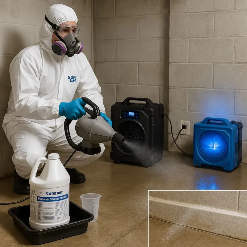 Sanitization and Odor Removal process in Show Low, AZ