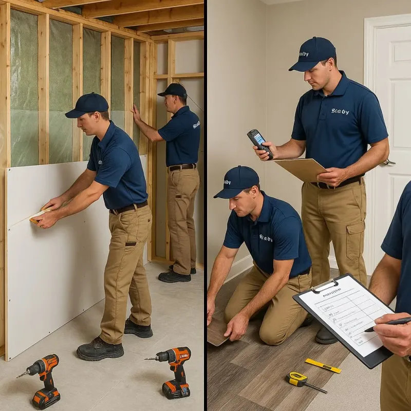 Repairs and Reconstruction process in Show Low, AZ
